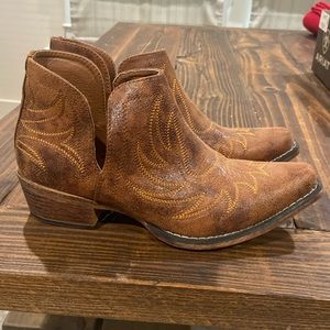 Roper Tan Booties